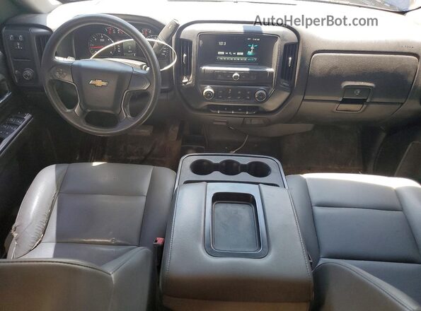1GCVKNEC8GZ137824 2016 CHEVROLET SILVERADO Blue Вид панелі приладів