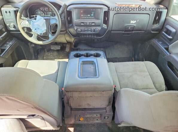 1GCVKNECXHZ271476 2017 CHEVROLET SILVERADO White წინა პანელის ხედი