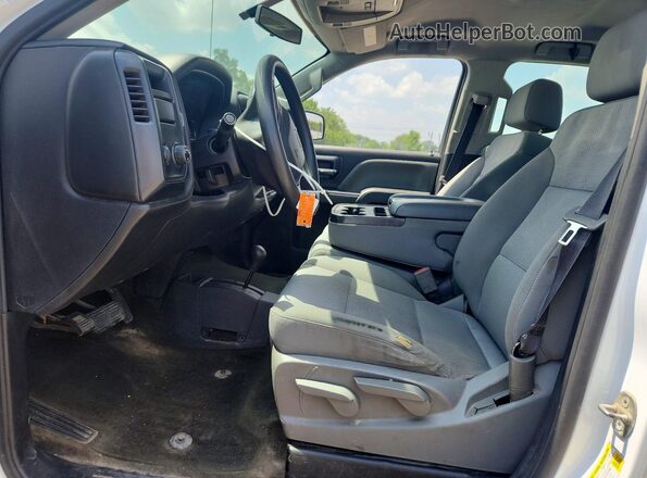 1GCVKNEH2HZ146676 2017 CHEVROLET SILVERADO White წინა სალონის ხედი