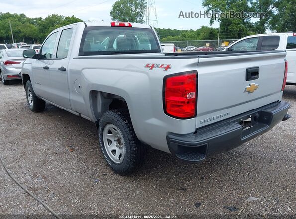 1GCVKNEH2HZ308497 2017 CHEVROLET SILVERADO Silver Задня ліва чверть
