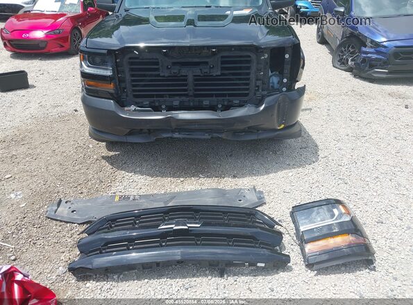1GCVKNEH7HZ280552 2017 CHEVROLET SILVERADO Black Вид щитка приладів