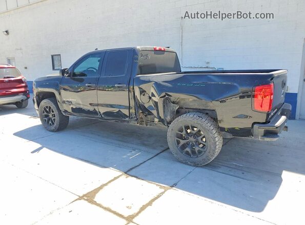 1GCVKPEC1JZ377400 2018 CHEVROLET SILVERADO Черный Задняя левая четверть