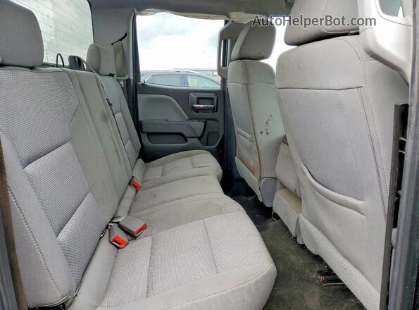 1GCVKPEC2GZ409005 2016 CHEVROLET SILVERADO Черный Вид задних сидений