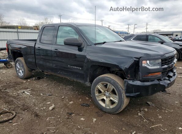 1GCVKPEC2GZ409005 2016 CHEVROLET SILVERADO Черный Передняя правая четверть