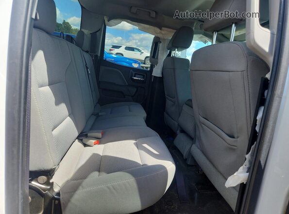 1GCVKPEC2HZ143048 2017 CHEVROLET SILVERADO Белый Вид задних сидений