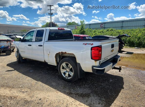 1GCVKPEC2HZ143048 2017 CHEVROLET SILVERADO Белый Задняя левая четверть