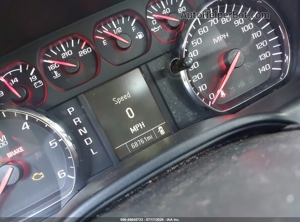 1GCVKPEC4HZ114084 2017 CHEVROLET SILVERADO Красный Вид задних сидений