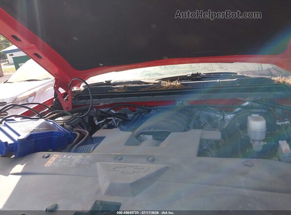 1GCVKPEC4HZ114084 2017 CHEVROLET SILVERADO Красный Вид спереди