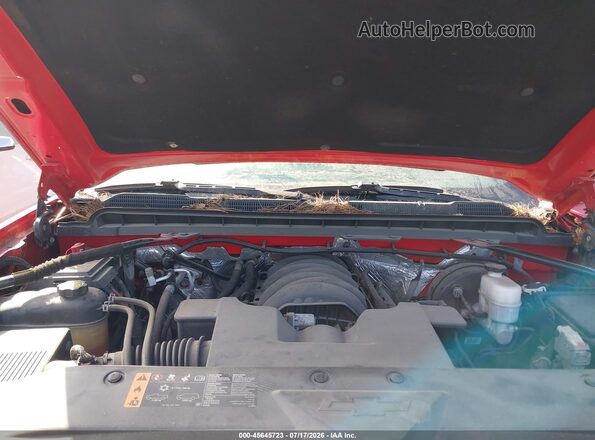 1GCVKPEC4HZ114084 2017 CHEVROLET SILVERADO Красный Вид сзади