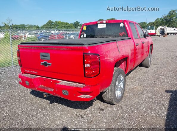1GCVKPEC4HZ114084 2017 CHEVROLET SILVERADO Красный Задняя правая четверть