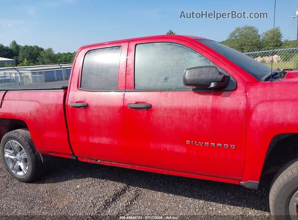 1GCVKPEC4HZ114084 2017 CHEVROLET SILVERADO Красный Вид задней части салона