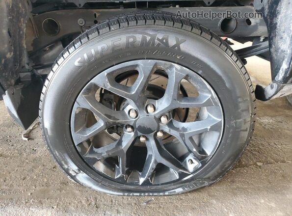 1GCVKPEC5GZ180898 2016 CHEVROLET SILVERADO Black VIN კოდის სტიკერის ხედი