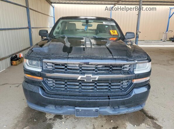 1GCVKPEC5GZ180898 2016 CHEVROLET SILVERADO Black წინა ხედი