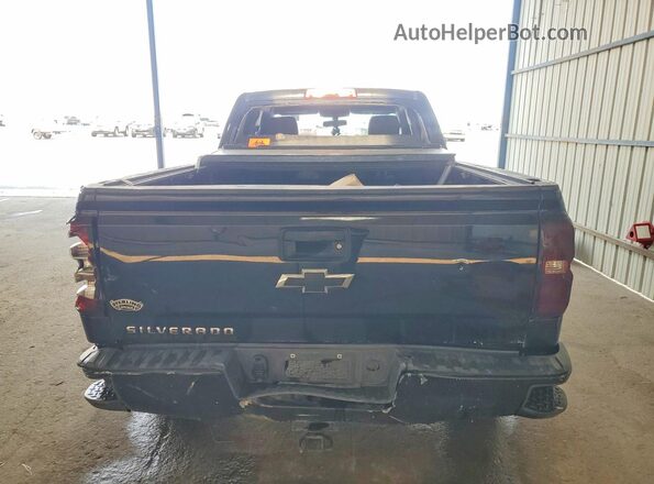1GCVKPEC5GZ180898 2016 CHEVROLET SILVERADO Black უკანა ხედი