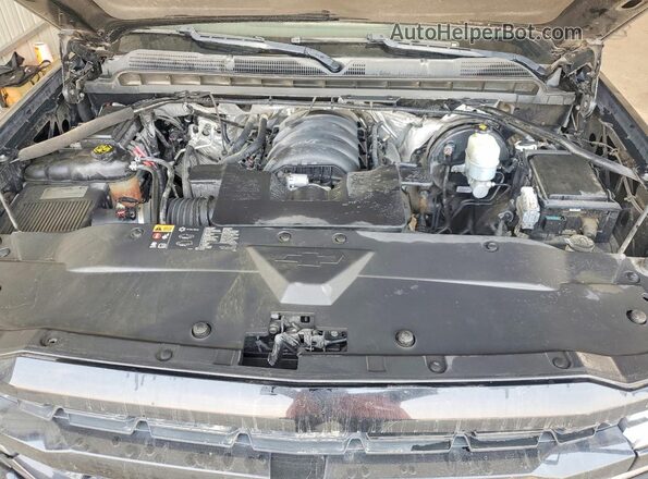 1GCVKPEC5GZ180898 2016 CHEVROLET SILVERADO Black უკანა სალონის ხედი