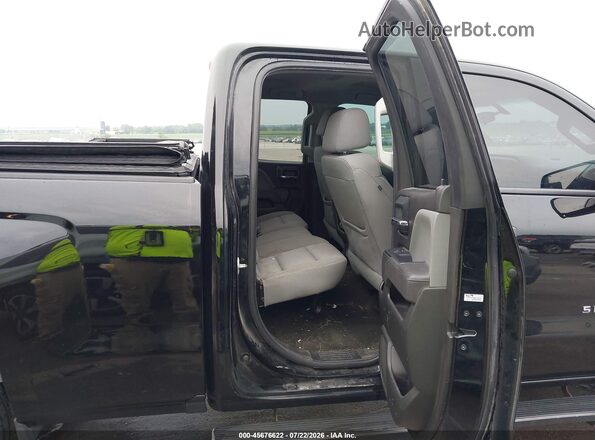 1GCVKPEC5GZ376730 2016 CHEVROLET SILVERADO Black Вид наклейки з VIN-кодом