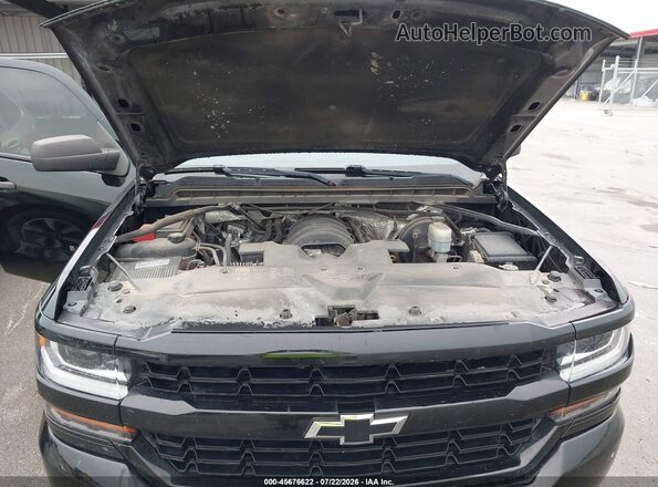 1GCVKPEC5GZ376730 2016 CHEVROLET SILVERADO Black Вид ззаду