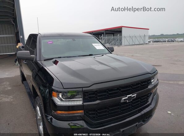 1GCVKPEC5GZ376730 2016 CHEVROLET SILVERADO Black Вид спереду