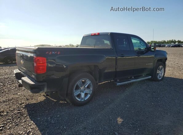 1GCVKPEC6JZ145035 2018 CHEVROLET SILVERADO Черный Задняя правая четверть