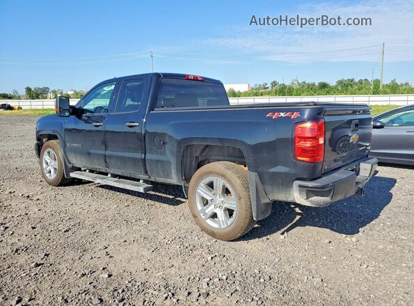 1GCVKPEC6JZ145035 2018 CHEVROLET SILVERADO Черный Задняя левая четверть