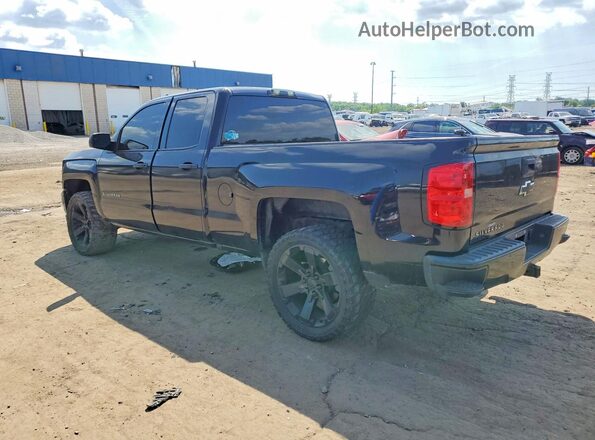 1GCVKPEC7GZ330686 2016 CHEVROLET SILVERADO Black Rear left