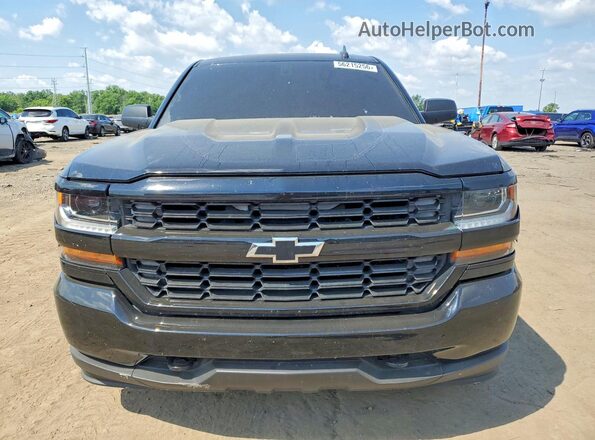 1GCVKPEC7GZ330686 2016 CHEVROLET SILVERADO Black Front view