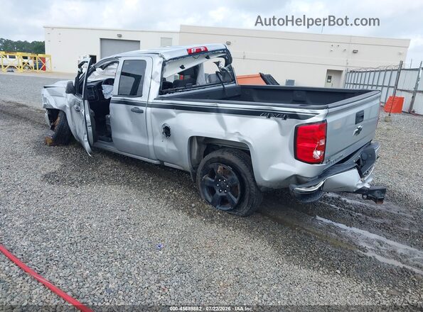 1GCVKPEC7GZ336293 2016 CHEVROLET SILVERADO Серебряный Задняя левая четверть