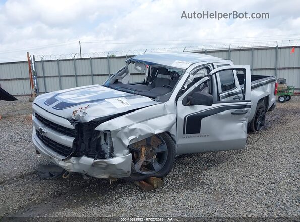1GCVKPEC7GZ336293 2016 CHEVROLET SILVERADO Серебряный Вид спереди