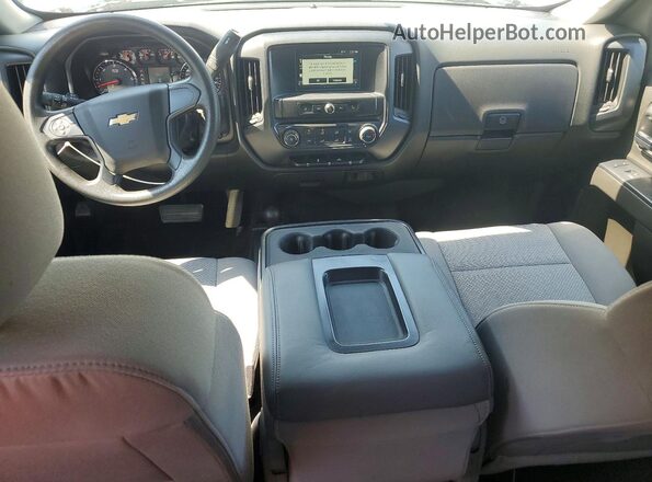 1GCVKPEC7HZ175459 2017 CHEVROLET SILVERADO White Dashboard view