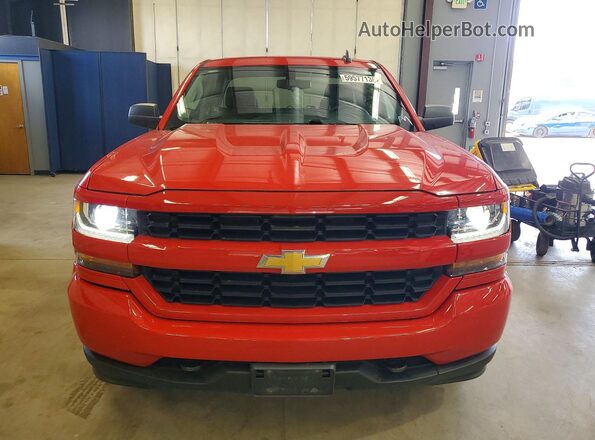 1GCVKPEC7HZ248930 2017 CHEVROLET SILVERADO Red Вид спереду