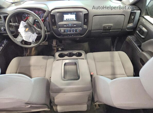 1GCVKPEC9GZ209447 2016 CHEVROLET SILVERADO Black Widok deski rozdzielczej