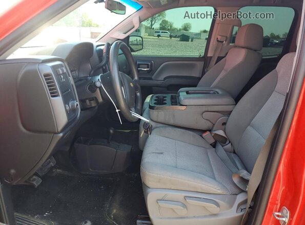 1GCVKPECXGZ379722 2016 CHEVROLET SILVERADO Red Front interior view