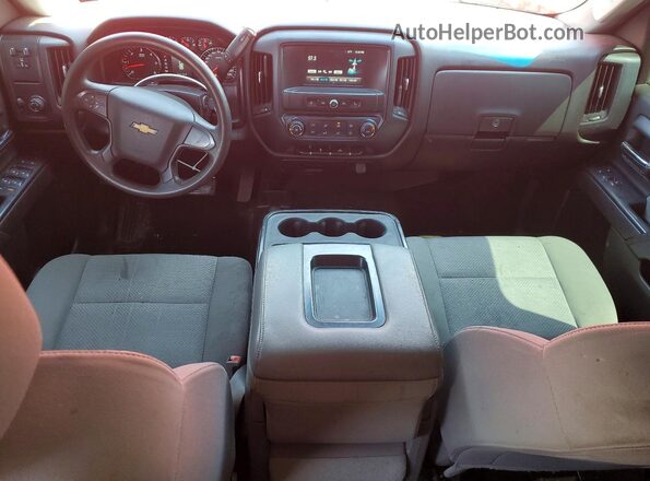 1GCVKPECXGZ379722 2016 CHEVROLET SILVERADO Red Dashboard view
