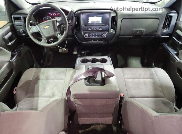 1GCVKPECXHZ138566 2017 CHEVROLET SILVERADO White წინა პანელის ხედი