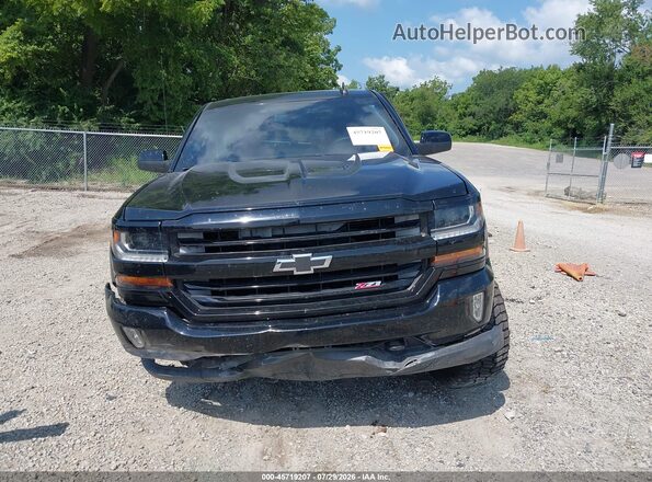 1GCVKREC0GZ416126 2016 CHEVROLET SILVERADO Black Սալոնի հետևի տեսք