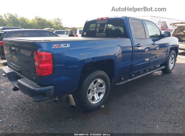 1GCVKREC0HZ172656 2017 CHEVROLET SILVERADO Blue Rear right