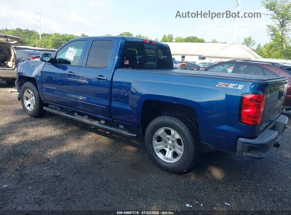 1GCVKREC0HZ172656 2017 CHEVROLET SILVERADO Blue Rear left