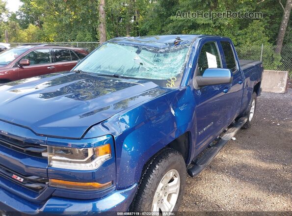 1GCVKREC0HZ172656 2017 CHEVROLET SILVERADO Blue Front view