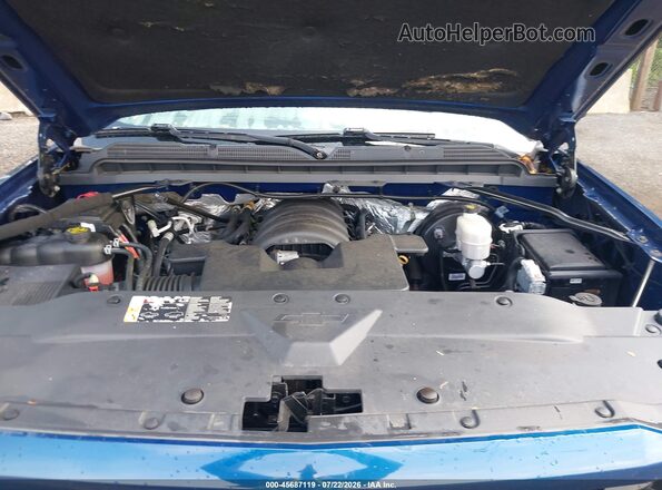 1GCVKREC0HZ172656 2017 CHEVROLET SILVERADO Blue Rear view