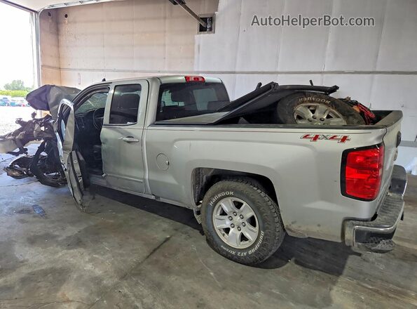 1GCVKREC0HZ308283 2017 CHEVROLET SILVERADO Silver Rear left