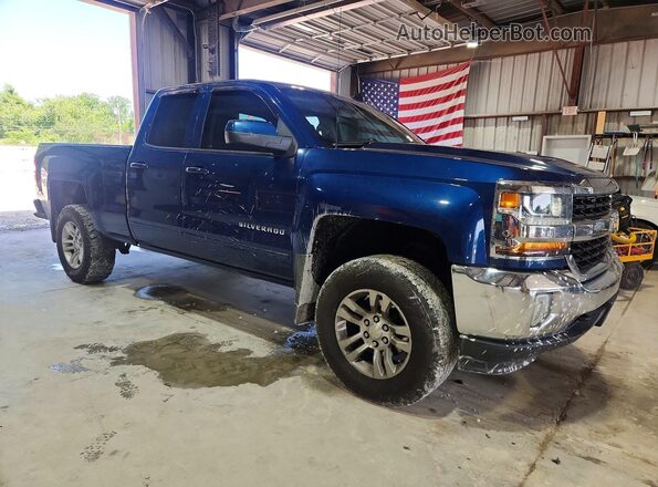 1GCVKREC0HZ349514 2017 CHEVROLET SILVERADO Blue Front right