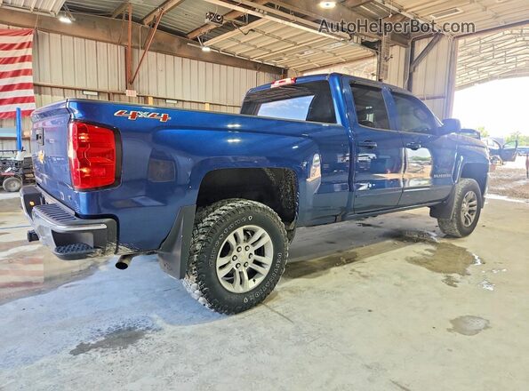 1GCVKREC0HZ349514 2017 CHEVROLET SILVERADO Blue Rear right