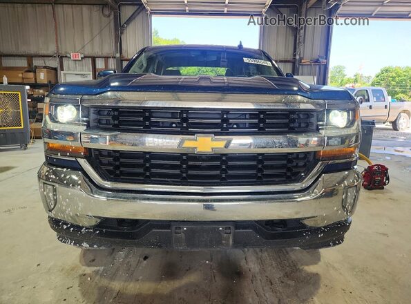 1GCVKREC0HZ349514 2017 CHEVROLET SILVERADO Blue Front view