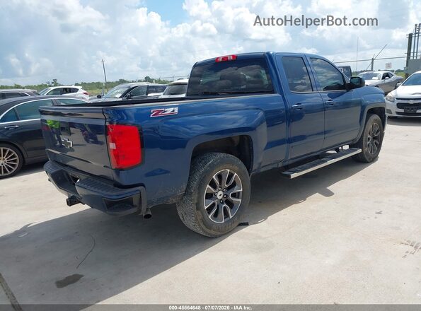 1GCVKREC0HZ349657 2017 CHEVROLET SILVERADO Blue Հետևի աջ