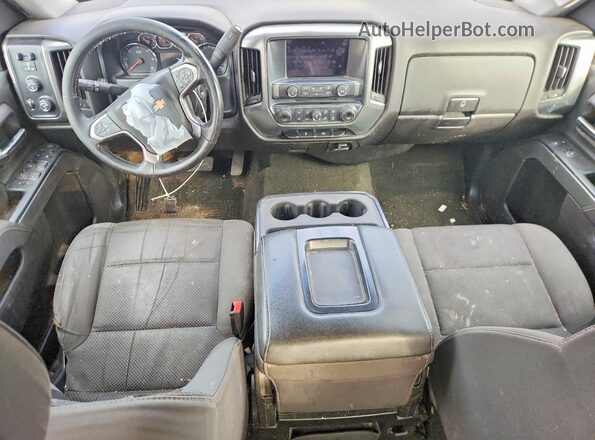1GCVKREC0HZ367334 2017 CHEVROLET SILVERADO Silver Vista del salpicadero