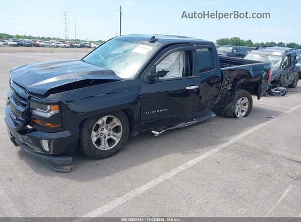 1GCVKREC0HZ386935 2017 CHEVROLET SILVERADO Black Вид спереду