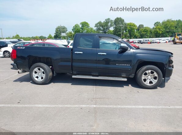 1GCVKREC0HZ386935 2017 CHEVROLET SILVERADO Black Вид задньої частини салону
