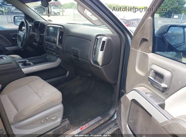1GCVKREC0JZ145883 2018 CHEVROLET SILVERADO Gray Widok wnętrza z przodu