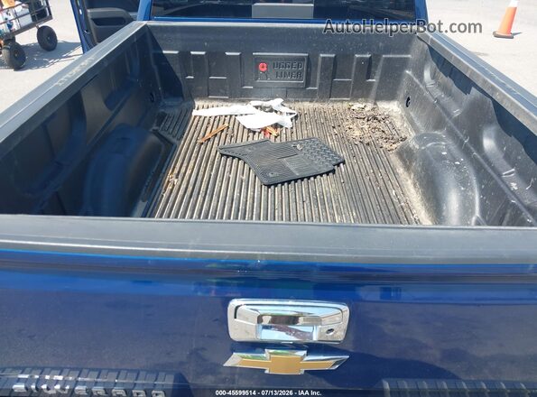 1GCVKREC0JZ189561 2018 CHEVROLET SILVERADO Blue Front view