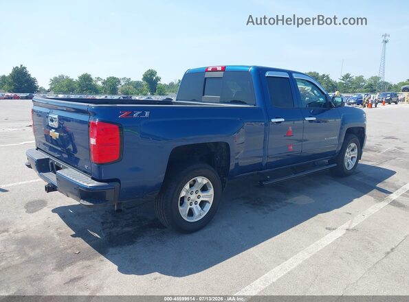 1GCVKREC0JZ189561 2018 CHEVROLET SILVERADO Blue Rear right